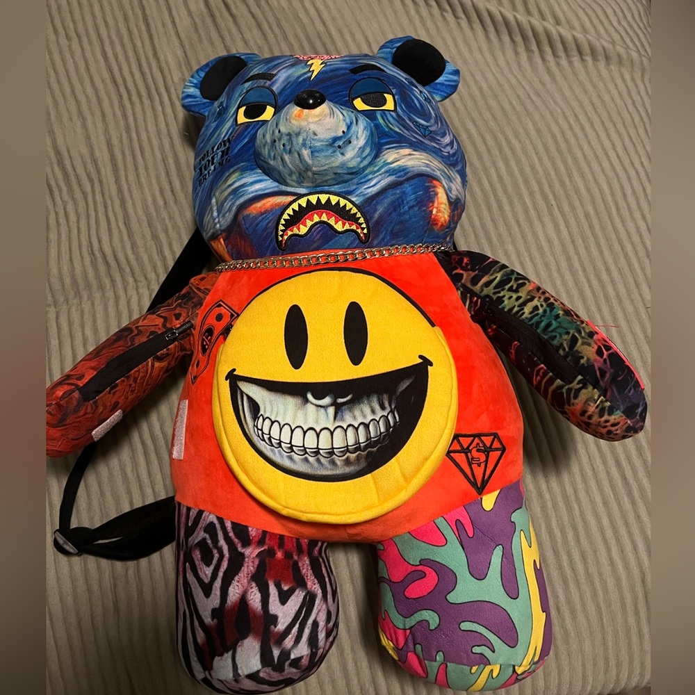 Sprayground Multicolor Bear Backpack - image 2